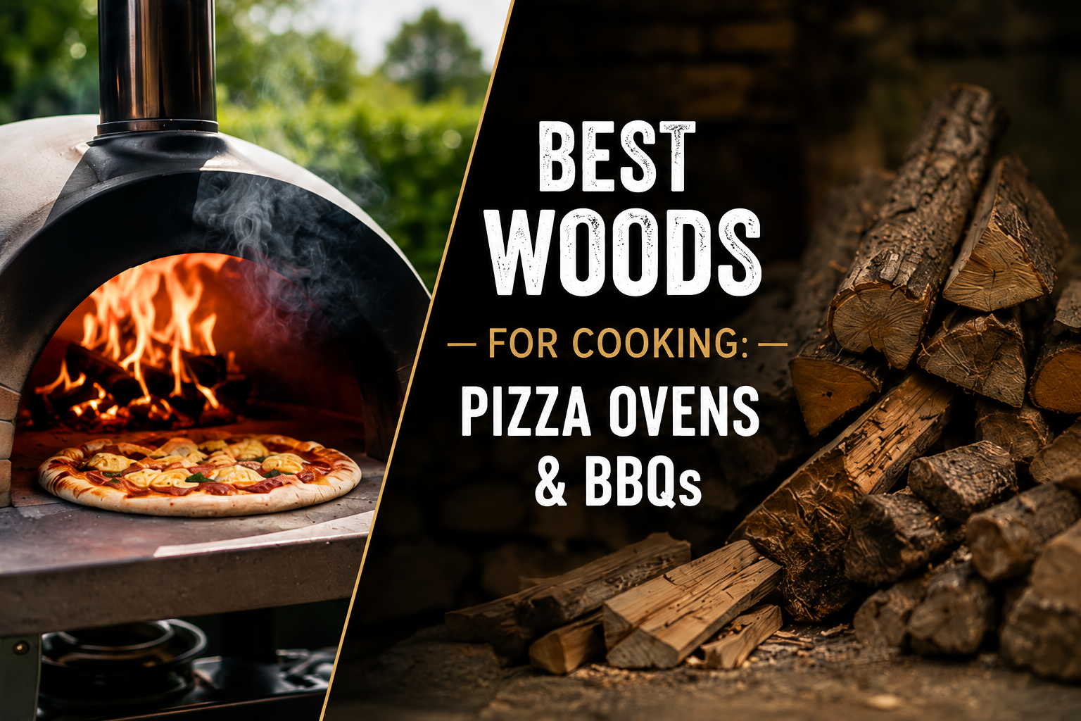 Best Woods for Cooking: Pizza Ovens & BBQs