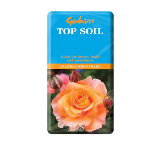 Godwins Top Soil 25L – Premium Multi-Purpose Soil for Gardens, Lawns & Raised Beds