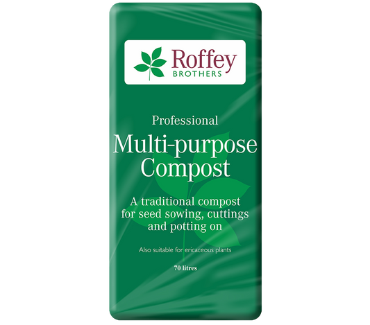 Roffey Brothers Professional Multi-Purpose Compost 70L – Premium Growing Medium for All Your Gardening Needs!