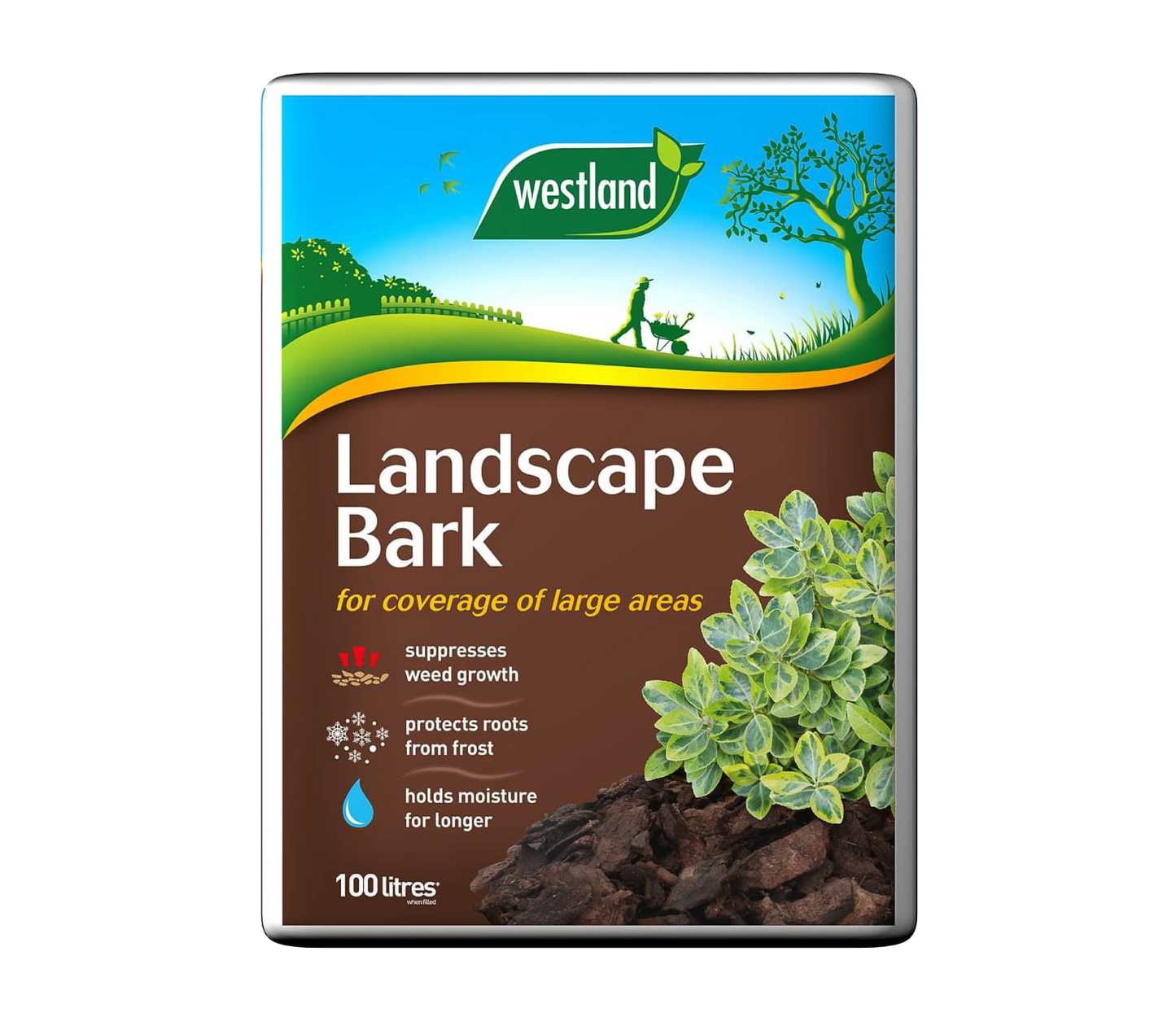 Westlands Bark Bale 100L – Premium Mulch for a Beautiful Garden!